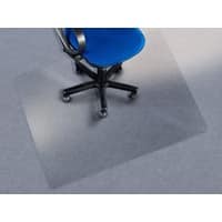 office marshal Stoelmat voor vloerbedekking First Class PC Transparant 1200 x 1000 mm