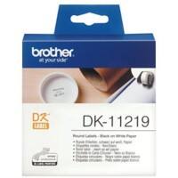 Ruban d’étiquettes Brother DK11219 Blanc