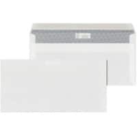 ÖKI Classic Enveloppen DL 220 (B) x 110 (H) mm Zelfklevend Wit 80 g/m2 Pak van 1000 stuks