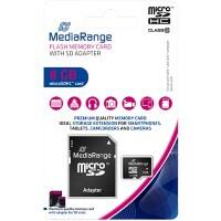 Carte microSDHC MediaRange 8 Go Class 10