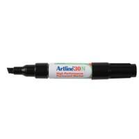 Artline 30N Permanent marker Medium Beitelpunt 2-5 mm Zwart Navulbaar Waterproof 12 Stuks