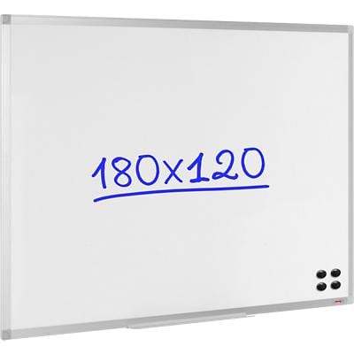 Viking Whiteboard Superior Email Magnetisch 180 x 120 cm