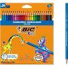 Crayons de couleurs BIC Kids Evolution Assortiment 24 Unités