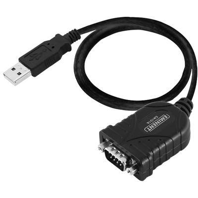Eminent USB naar seriële adapter EM1016 Zwart