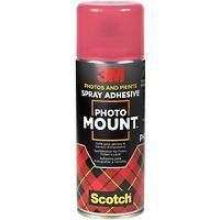 3M Scotch PhotoMount Lijmspray Transparant Permanent na droging 400 ml