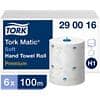 Tork Matic Premium Handdoek H1 Rol Wit 2-laags 290016 6 Rollen à 100 m
