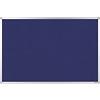 Viking Kurkbord Niet magnetisch Wandmontage Vilt 90 (B) x 60 (H) cm Aluminium Blauw