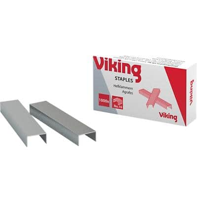 Viking Nr. 10 Nietjes 5619456 Draad Zilver 1000 Nietjes