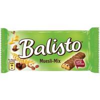 Barre chocolatée Balisto Muesli Mix Noisette, raisin sec 20 Unités de 37 g