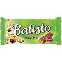 Barre chocolatée Balisto Muesli Mix Noisette, raisin sec 20 Unités de 37 g