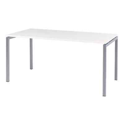 Table Bisley Quattro desk basic Blanc 160 x 80 x 74 cm