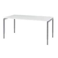 Table Bisley Quattro desk basic Blanc 160 x 80 x 80 cm