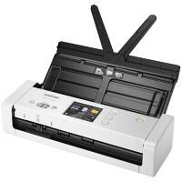 Scanner à feuilles A4 Brother ADS-1700W 600 x 600 dpi Compatible pour réseau Connexion WiFi Noir, blanc