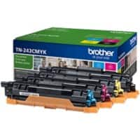 Toner Brother TN-243CMYK D'origine Noir, Cyan, Magenta, Jaune Multipack 4 Unités