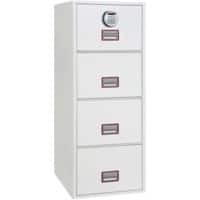 Phoenix Dossierkast met Electronisch Slot FS2254E 49L 1405 x 530 x 675 mm Wit