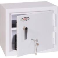Coffre-fort Phoenix SS1161K Serrure à clé Blanc 570 x 500 x 500 mm