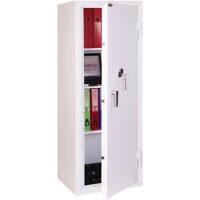 Coffre-fort Phoenix SS1163K Serrure à clé Blanc 570 x 500 x 1600 mm