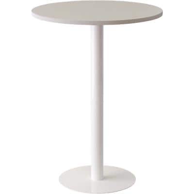 Table à café Paperflow Easydesk Blanc 800 x 800 x 1100 mm