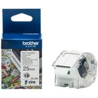 Brother CZ-1004 Authentiek Labeltape Cassette Zelfklevend Wit 25 mm x 5m