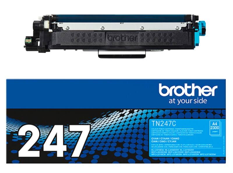 Brother TN-247C Origineel Tonercartridge Cyaan