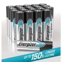 Piles Energizer Max Plus AA LR6 1,5V Alcaline 20 Unités