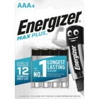 Energizer Batterij Max Plus AAA Alkaline 1.5 V 4 Stuks