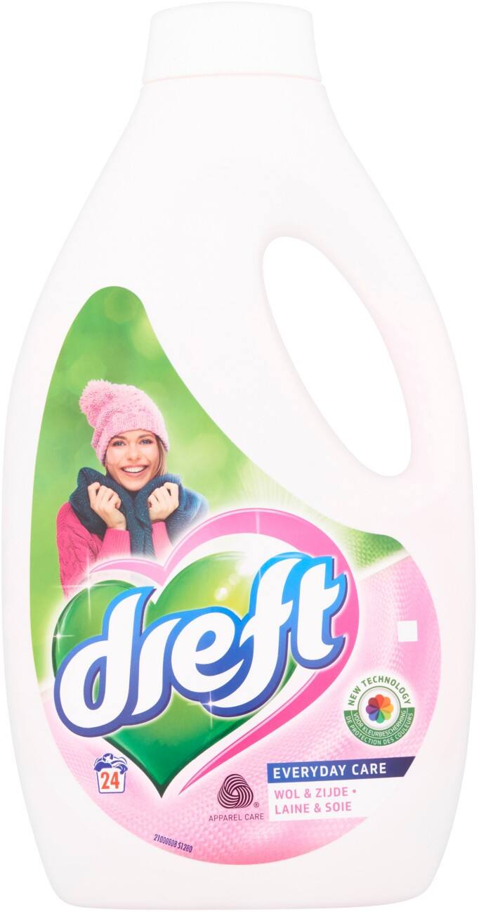 Détergent Dreft Laine et soie 1.32 L