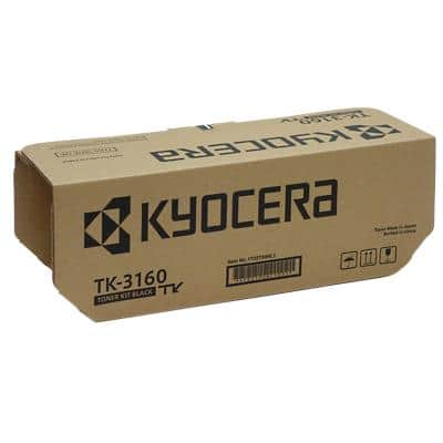 Kyocera TK-3160 Origineel Tonercartridge TK3160 Zwart