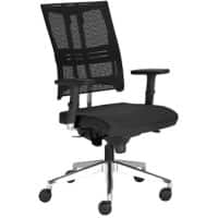 Siège de bureau Net Motion Nowy Styl Mécanisme synchrone Accoudoirs 3D Oui Noir 110 kg