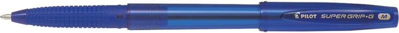 Pilot Super Grip G Niet-intrekbaar Balpen Blauw 0,4 mm Medium Kegelvormig Navulbaar
