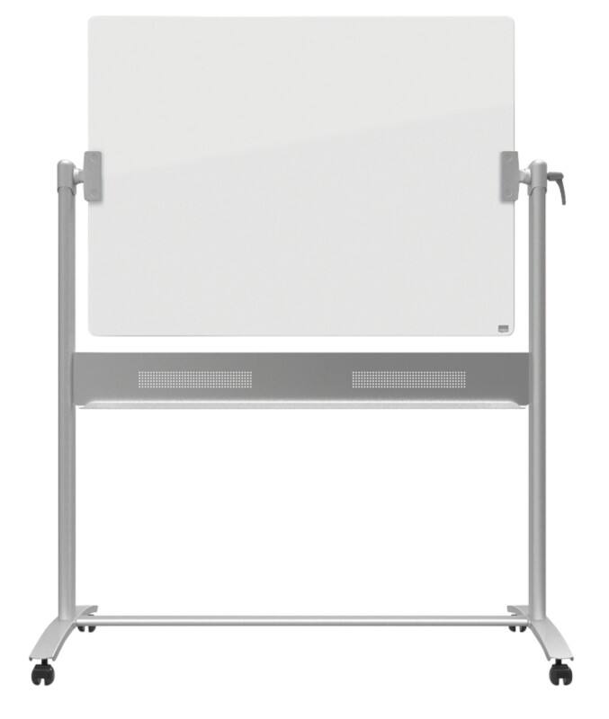 Nobo Glasbord Veiligheidsglas 120 (B) x 90 (H) cm Glanzend wit