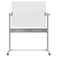 Tableau blanc en verre Nobo Autoportant Blanc
