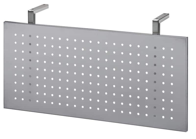 Panneau de séparation Hammerbacher Matrix Argenté 750 x 350 mm