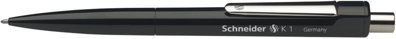 Schneider K1 Intrekbaar Balpen Zwart 0,5 mm Medium Balpen Navulbaar