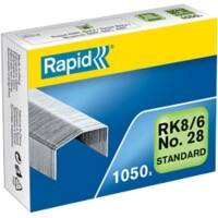 Rapid Standard RK8/6 B8 Nietjes 24873600 Verzinkt 1050 Stuks