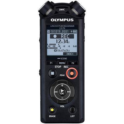 Dictaphone numérique OLYMPUS Linear PCM LS-P4 Noir