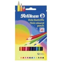 Pelikan Kleurpotloden Kleurenassortiment Dick BSD12DN 12 Stuks