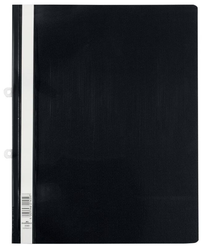 Farde DURABLE 100 Feuilles Clear View Folder A4 extra large Noir