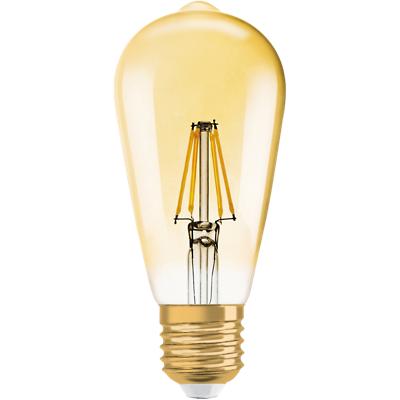 Osram 1906 EDISON GOLD LED Lamp Dimbaar Glashelder E27 7 W Warm Wit | BE