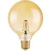 Osram 1906 GLOBE GOLD LED Lamp Dimbaar Glashelder E27 7 W Warm Wit