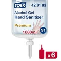 Tork Handdesinfectiemiddel navulling S1 Premium 6 Stuks à 1 L