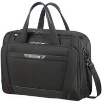 Sacoche épaule Samsonite Pro-DLX5 Nylon balistique, cuir Noir 42 x 20 x 30,5 cm
