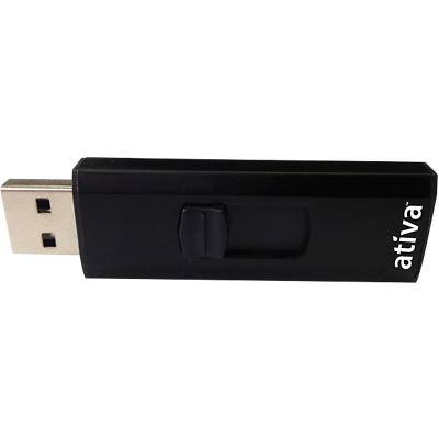 Ativa USB 3.0 USB-stick Slider 256 GB Zwart