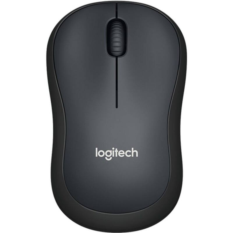 Logitech M220 Muis Zwart Geschikt voor linkshandigen