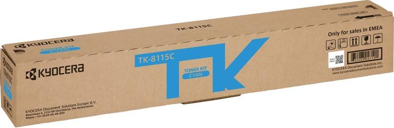 Toner Kyocera TK-8115C D’origine 1T02P3CNL0 Cyan