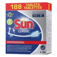 Sun Vaatwastabletten Professional Classic 188 Stuks