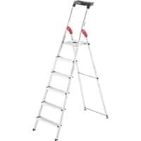 Hailo Trapladder L60 Standardline Grijs 6 50 x 116 x 190 cm