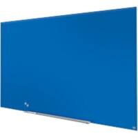 Tableau blanc magnétique en verre Nobo Impression Pro 190 x 100 cm Bleu