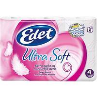Edet Ultra Soft Toiletpapier 4-laags 28855661 6 Rollen