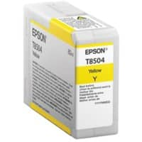 Cartouche jet d'encre Epson T8504 D'origine C13T850400 Jaune